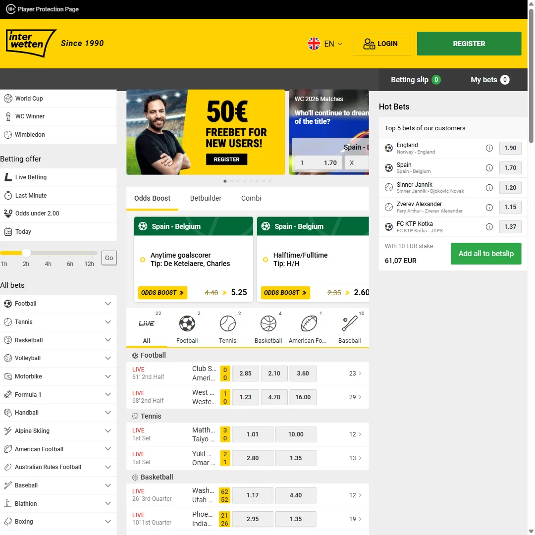 Interwetten — casa de apuestas