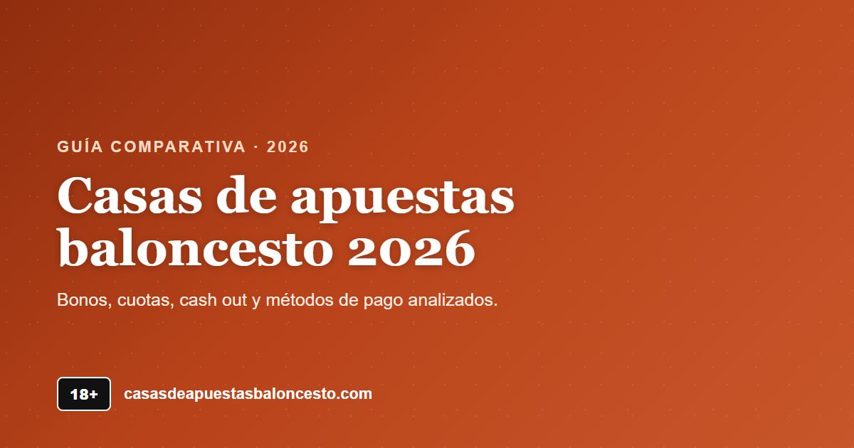 Casas de apuestas baloncesto